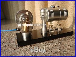Hot Live Steam Engine Cylinder Unibody Design Model education Toy DIY JS005B CA