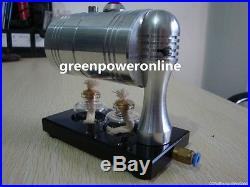 Hot Live Steam Engine Cylinder Unibody Design Model education Toy Kit DIY GL-001