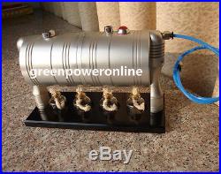 Hot Live Steam Engine Cylinder Unibody Design Model education Toy Kit DIY GL-002