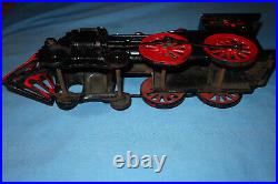 Ideal Cast Iron Wabash R. R. Steam Locomotive and Tender