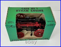 J. I. Case No. 1 Steam Engine No. 45 JL Ertl 1/16 Scale Die-Cast Green box