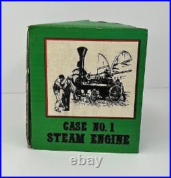 J. I. Case No. 1 Steam Engine No. 45 JL Ertl 1/16 Scale Die-Cast Green box
