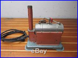 Jensen MFG. Co. Model 70 115V Vintage Toy Steam Engine Boiler Furnace