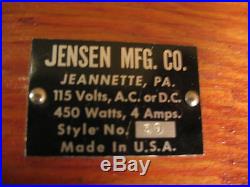 Jensen MFG Co. No. 30 Steam Engine