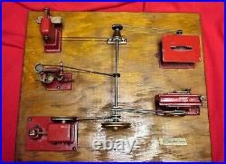 Jensen Steam Engine Toy Machine Work Shop Model # 100 Very Nice Condition
