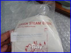 Jensen dry fuel fired steam engine style 85 toy