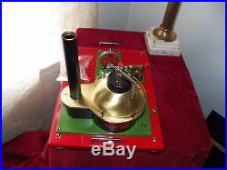 John Ericsson Toy Steam Engine by Alga Sweden Excellent Condition Original Box