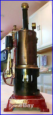 Josef Falk Steam Engine Early 20th Century