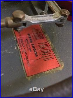 K. J. Miller Junior Engineer Toy Steam Engine SE 100 Simons Antique Vintage