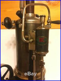 LARGE ca1930 DOLL VERTICAL STEAM ENGINE TOY MODEL 354/1 COMPLETE AND BEAUTIFUL