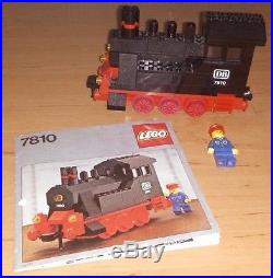 LEGO 4.5V 7810 Push-Along Steam Engine 4.5 Volt Train Track Railway Eisenbahn