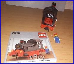 LEGO 4.5V 7810 Push-Along Steam Engine 4.5 Volt Train Track Railway Eisenbahn