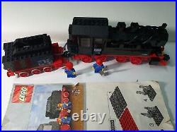 LEGO 7750 12V Dampflok mit Anleitung allen Teilen! Vintage Rare Steam engine
