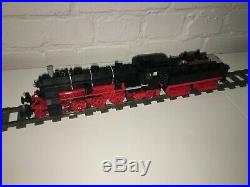 LEGO CUSTOM 9V TRAIN GERMAN STEAM ENGINE K. Bay StS. B. + TENDER 18 INCH LONG