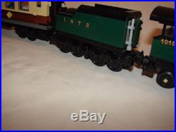 LEGO Emerald Night 10194 Creator Train Steam Engine and Coach Complete
