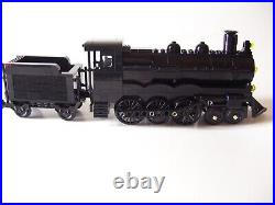 LEGO, Train, Steam Engine, Locomotive With Tender, Black, Train Set, Wheel