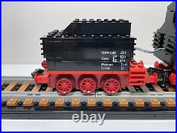 LEGO Vintage Set 7750-1 Steam Engine Classic Town Trains 12V 1980 INCOMPLETE