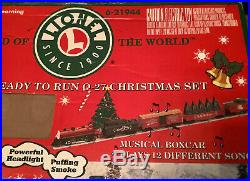 LIONEL 6-21944 Christmas Holiday Steam Engine Toy Train Set O O27 Gauge IN BOX