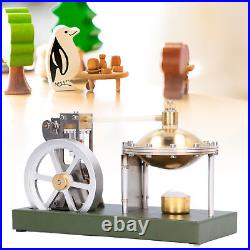 LT Transparent Steam Engine Model Physics Experiment Educational Toy For Class
