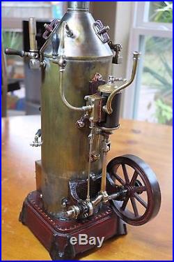 Large German-Made Vintage Schoenner 165/3 Steam Engine Dampfmaschine
