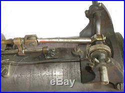 Large vintage Schoenner 144F Overtype boiler Live steam engine to restore 1900