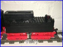 Lego Custom 9v Train German Steam Engine Br 23 + Tender 18 Inch Long