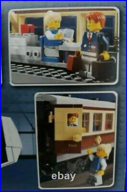 Lego EMERALD NIGHT TRAIN 10194 Creator Steam Locomotive green coal & dining car