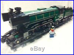 Lego Train City Creator Emerald Night Steam Engine READ 10219/10233/10194
