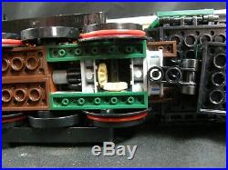 Lego Train City Creator Emerald Night Steam Engine with Passenger Car 10194