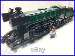 Lego Train Creator Emerald Night Steam Engine + Tender READ 10194 Mint