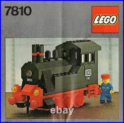 Lego Trains 7810 Push-Along Steam Engine NEW SEALED Cellophane 1980
