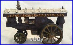 Lesneys modern amusements steam engine with factory flaw vintage