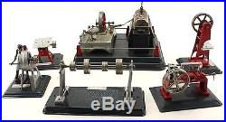 Lin Mar Toy Steam Engine With five Accessories