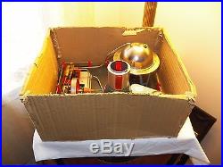 Linemar Marx Atomic Reactor with battery Steam Engine With Original Box 1950s