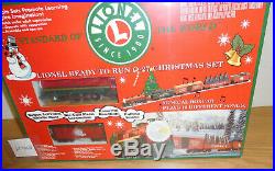 Lionel 6-21944 Christmas Holiday Steam Engine Toy Train Set O O27 Gauge Sealed