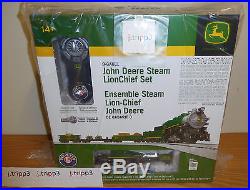 Lionel 6-83286 John Deere Lionchief Steam Engine Toy Train Set O Gauge Remote