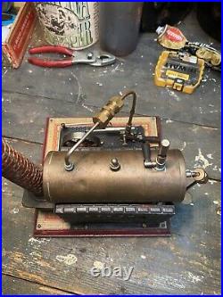 Live Steam Bing Stationary Model Engine Toy #451