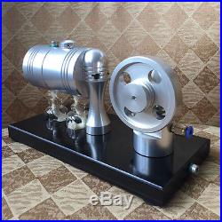 Live Steam Engine Reciprocate Steam Engine with Boiler Hot Air Stirling Engine Toy