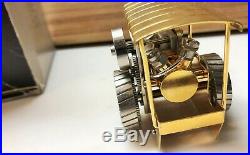 Live Steam Engine Tractor LS-LOC Gold Plated Model