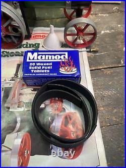 Live Steam Mamod Te1a Traction Engine Model Toy Steam Boxed