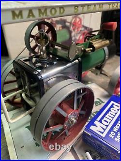 Live Steam Mamod Te1a Traction Engine Model Toy Steam Boxed