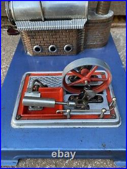 Live Steam Wilesco D8 Stationary Engine Plant Model Toy