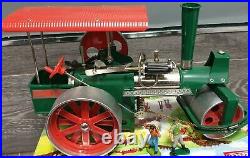 Live Steam Wilesco Traction Engine Roller Model Toy Steam D365