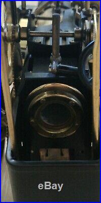 Live steam engine roller brass. Germany