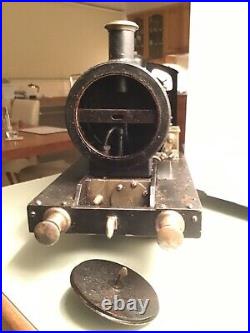 Live steam tender locomotive 0-6-0 LMS 4f LBSC design 1944 Steams well 2.5 gauge