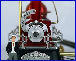 Live steam turbine'Tornado' #192 Miniature Power Plant Scale Steam Engine