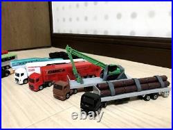 Long Tomica Set Trailer Truck Fire Engine Steam Train Transporter Hino Profia Ch