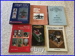 Lot Of 6 Books About STIRLING ENGINES Building Two Cylinder Steam Toys