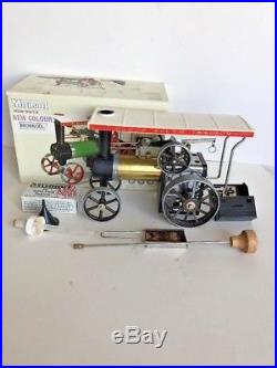 MAMOD Steam Engine Tractor Model1313B in Original Box w Fuel Tablets Paperwork