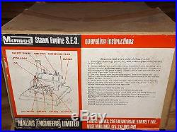 MAMOD TWIN CYLINDER SUPERHEATED STEAM ENGINE #SE3 WithORIGINAL BOX